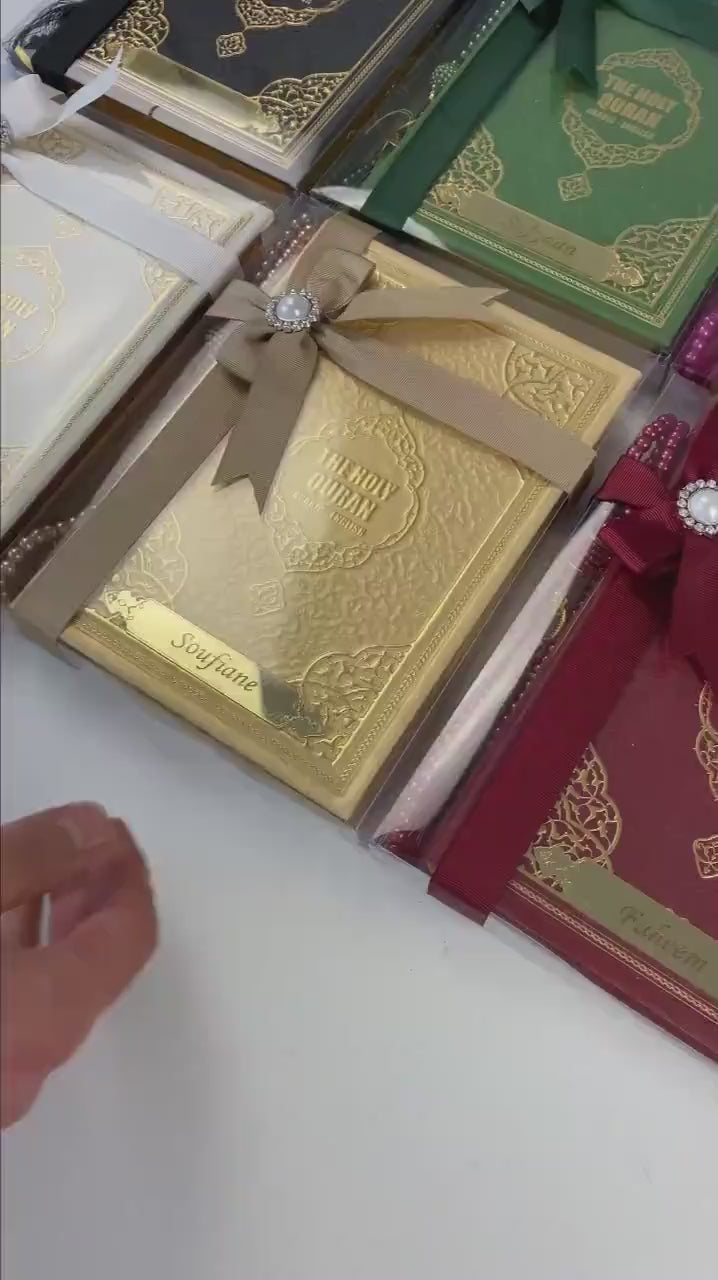 PERSONALISED QURAN WITH NAME